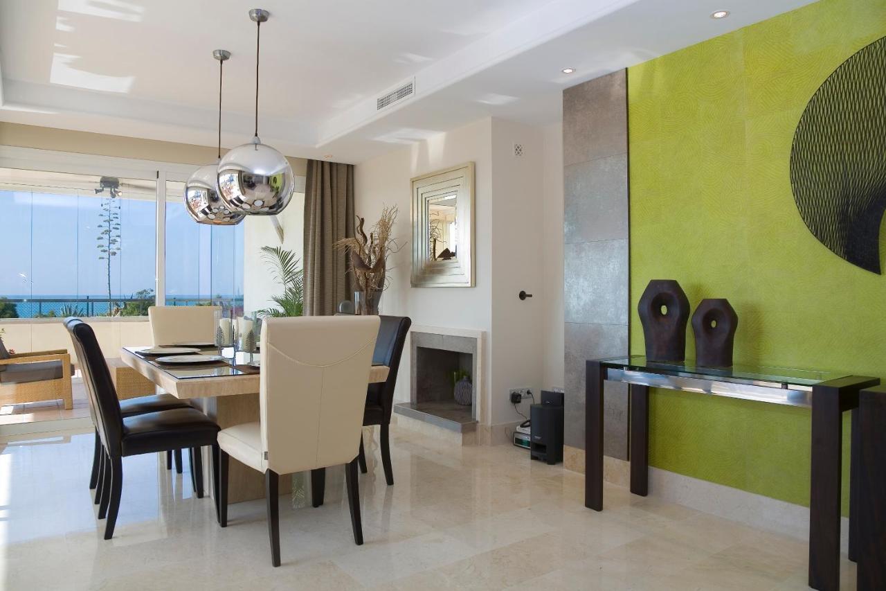 Appt 401-3-Bed-Heaven Beach-Paseo-All Year Heated Pool-Free Bikes Estepona Exterior photo
